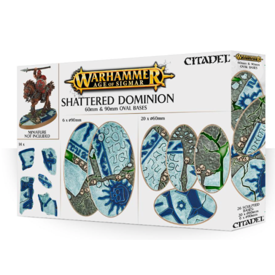 AOS: SHATTERED DOMINION: 60 & 90MM OVAL